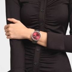 SB07S104G Swatch Big Bold Irony Scarlet Shimmer Erkek Kol Saati
