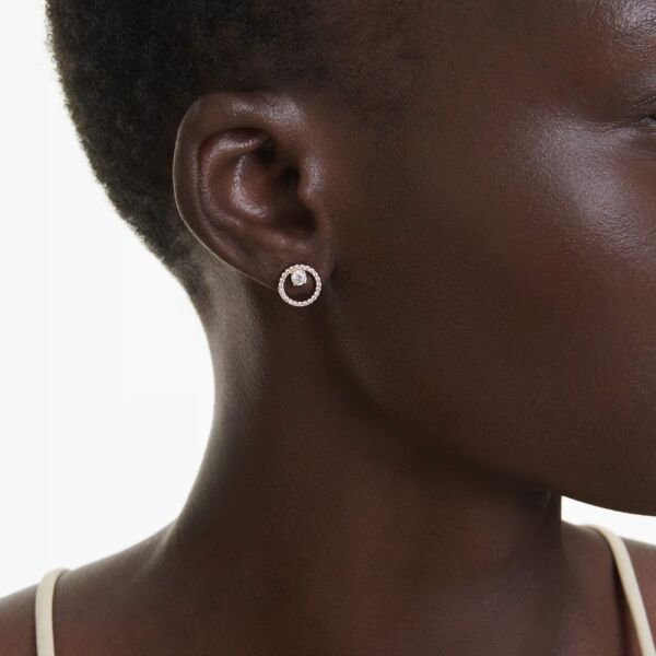 5692263 Swarovski Küpe Constella:Pe Stud Cz Whıte/Ros 5692263