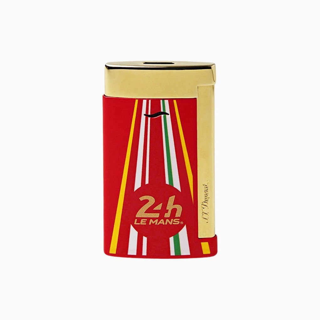 027790 St Dupont Slim7 24h Lemans Sarı-Kırmızı Çakmak