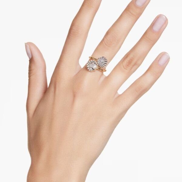 5683954 Swarovski Yüzük Idyllıa F:Rıng Shell Double Cry/Gos 58 5683954