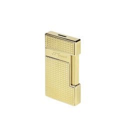 028009 St Dupont Slimmy Golden Diamond Head Çakmak