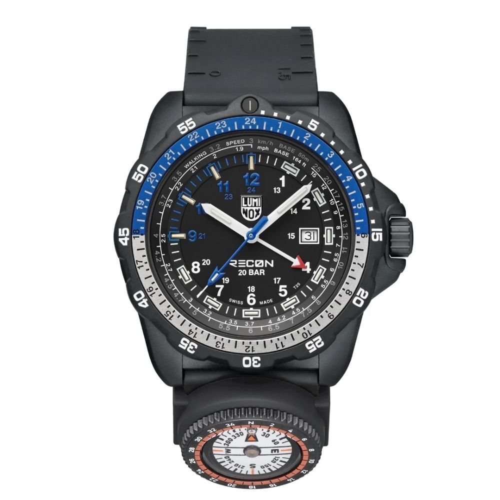 Luminox XL.8833 RECON Nav Spec (İsviçre Üretimi RONDA 515.24H Mekanizmalı) GMT Erkek Kol Saati