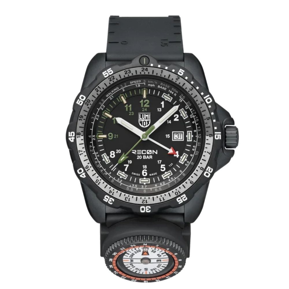 Luminox XL.8837.2 RECON Nav Spec (İsviçre Üretimi RONDA 515.24H Mekanizmalı) GMT Erkek Kol Saati