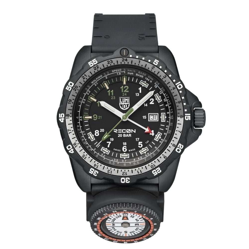 Luminox XL.8837.SET RECON Nav Spec (İsviçre Üretimi RONDA 515.24H Mekanizmalı) GMT Erkek Kol Saati