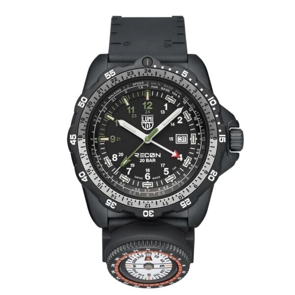 Luminox XL.8837.SET RECON Nav Spec (İsviçre Üretimi RONDA 515.24H Mekanizmalı) GMT Erkek Kol Saati