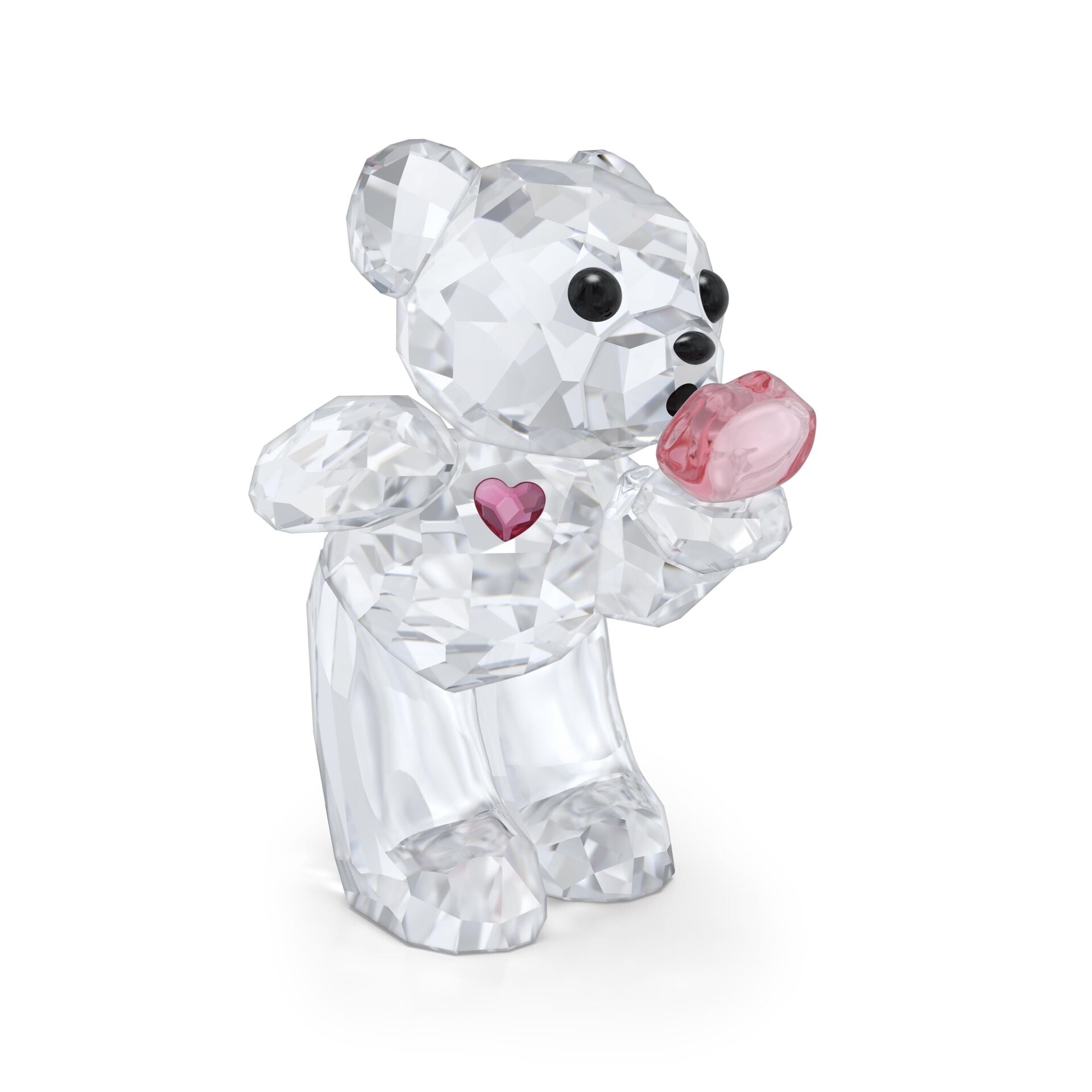 5720455 Swarovski Biblo Krıs Bear:A Kıss Full Of Love