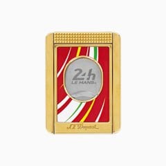 003490 St Dupont 24h Lemans Sarı-Krımızı Puro Kesici