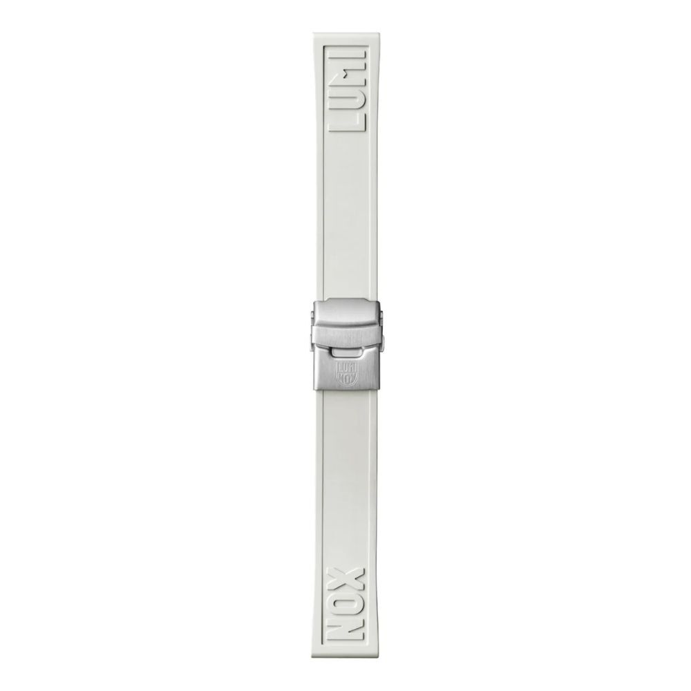 LUMINOX FPX.2205.11Q.K Beyaz 22 mm NBR Kordon