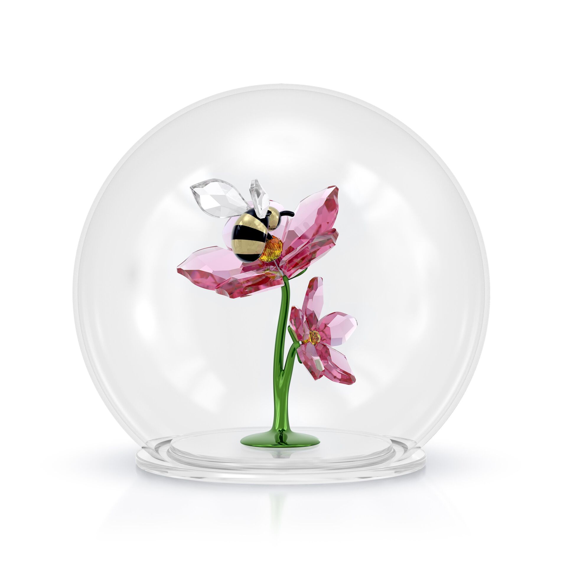 5721549 Swarovski Biblo Idyllıa:Glass Ball Bee And Flowers