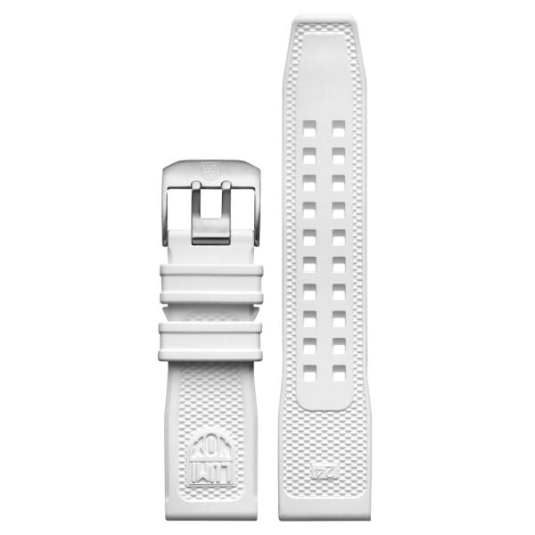 LUMINOX FPX.2401.10Q.1.K Beyaz 24 mm NBR Kordon