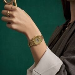 LA680WEGV-9ADF Casio Retro Bayan Kol Saati LA680WEGV-9ADF
