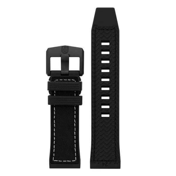 LUMINOX FPX.2404.20B.1.K Siyah 24 mm NBR Kordon