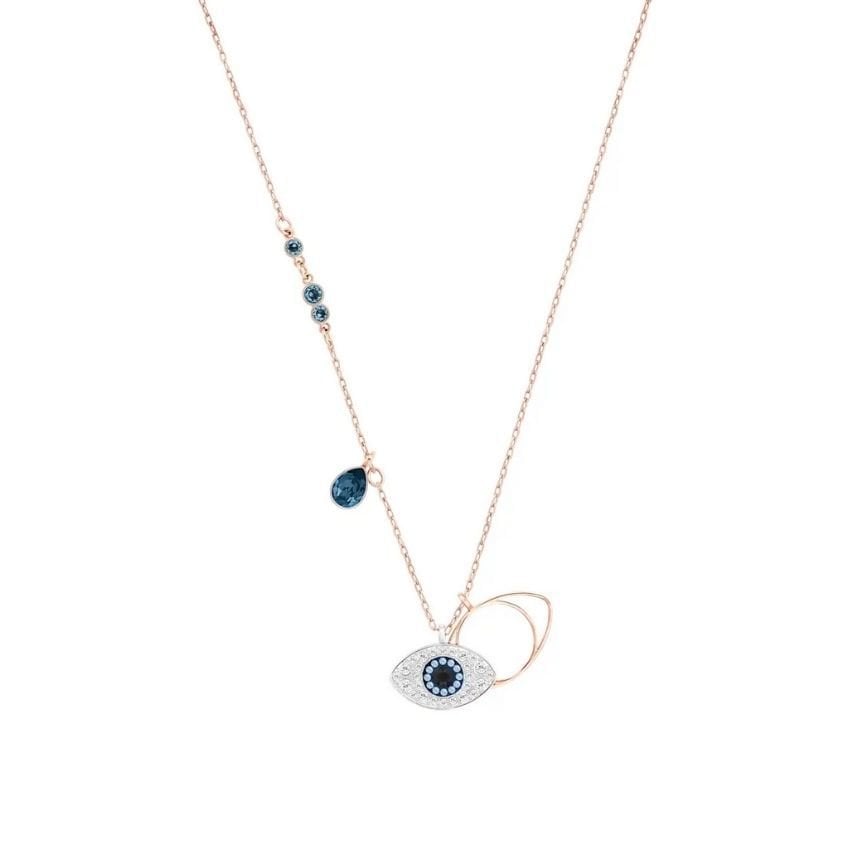 5172560 Swarovski Kolye Duo:Pendant Evil Eye Dmul/Mix