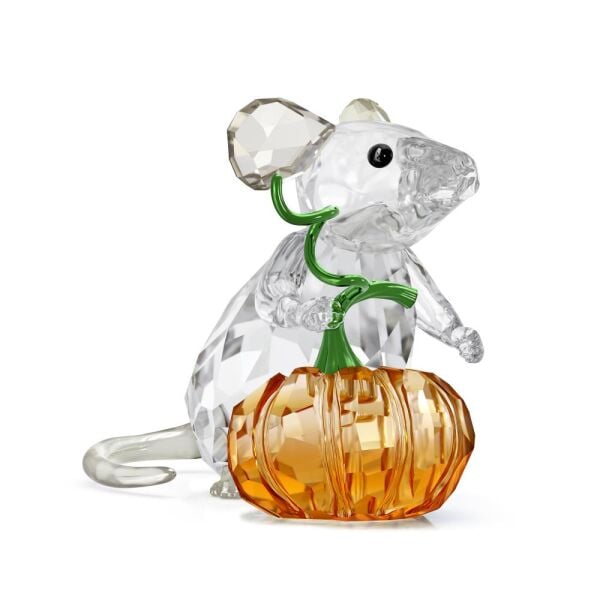 5732809 Swarovski Biblo Idyllıa:Mouse And Pumpkın
