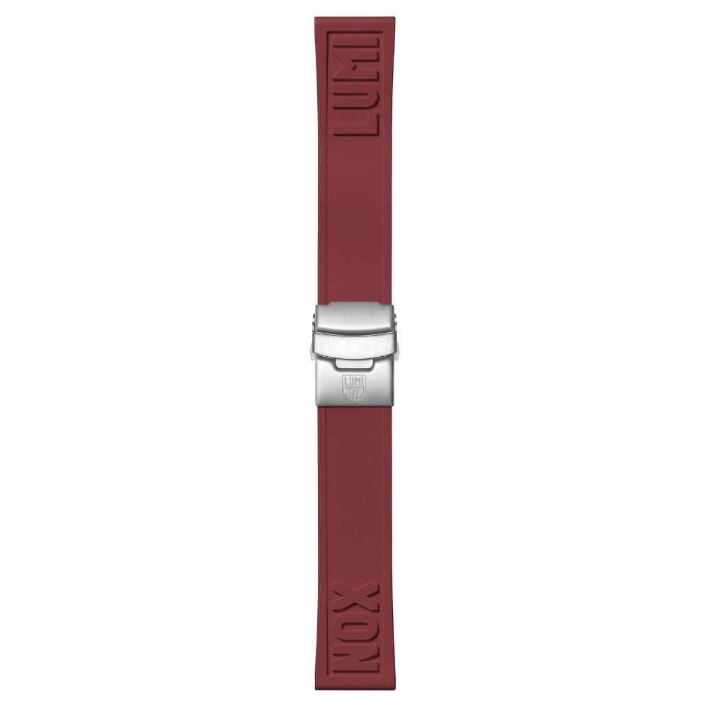 LUMINOX FPX.2406.32Q.K Koyu Kırmızı 24 mm NBR Kordon
