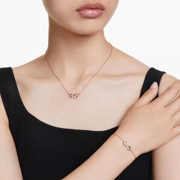 5682483 Swarovski Set Hyperbola:Set Pave Whıte/Ros 5682483
