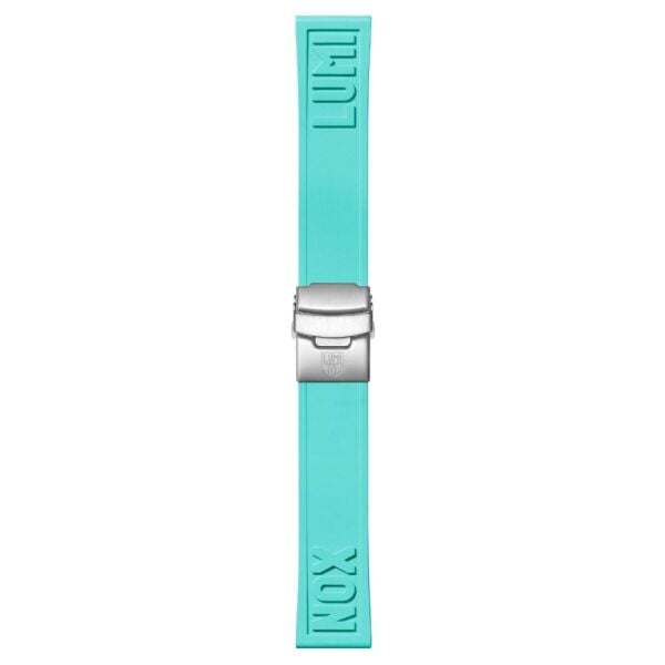 LUMINOX FPX.2406.42Q.K Açık Mavi 24 mm NBR Kordon