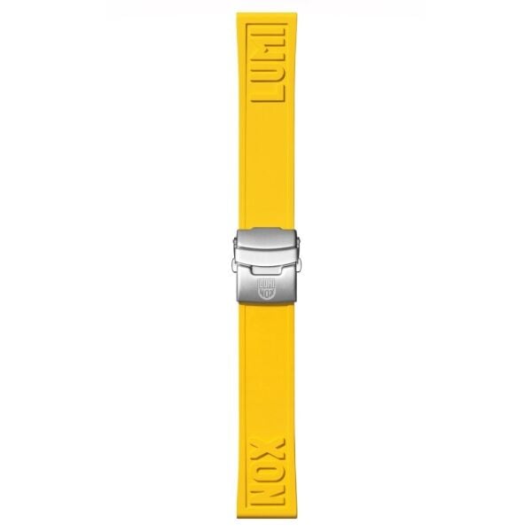 LUMINOX FPX.2406.52Q.K Sarı 24 mm NBR Kordon