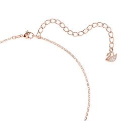 5204134 Swarovski Kolye İconic Swan:Pendant Jet/Ros
