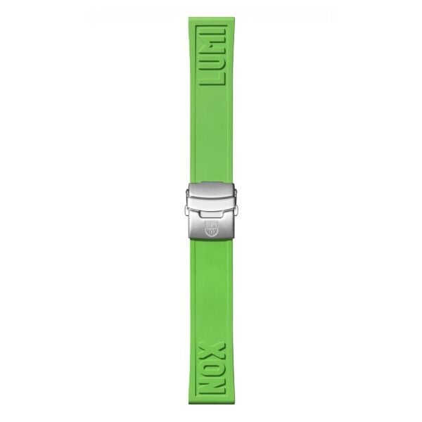 LUMINOX FPX.2406.62Q.K Yeşil 24 mm NBR Kordon