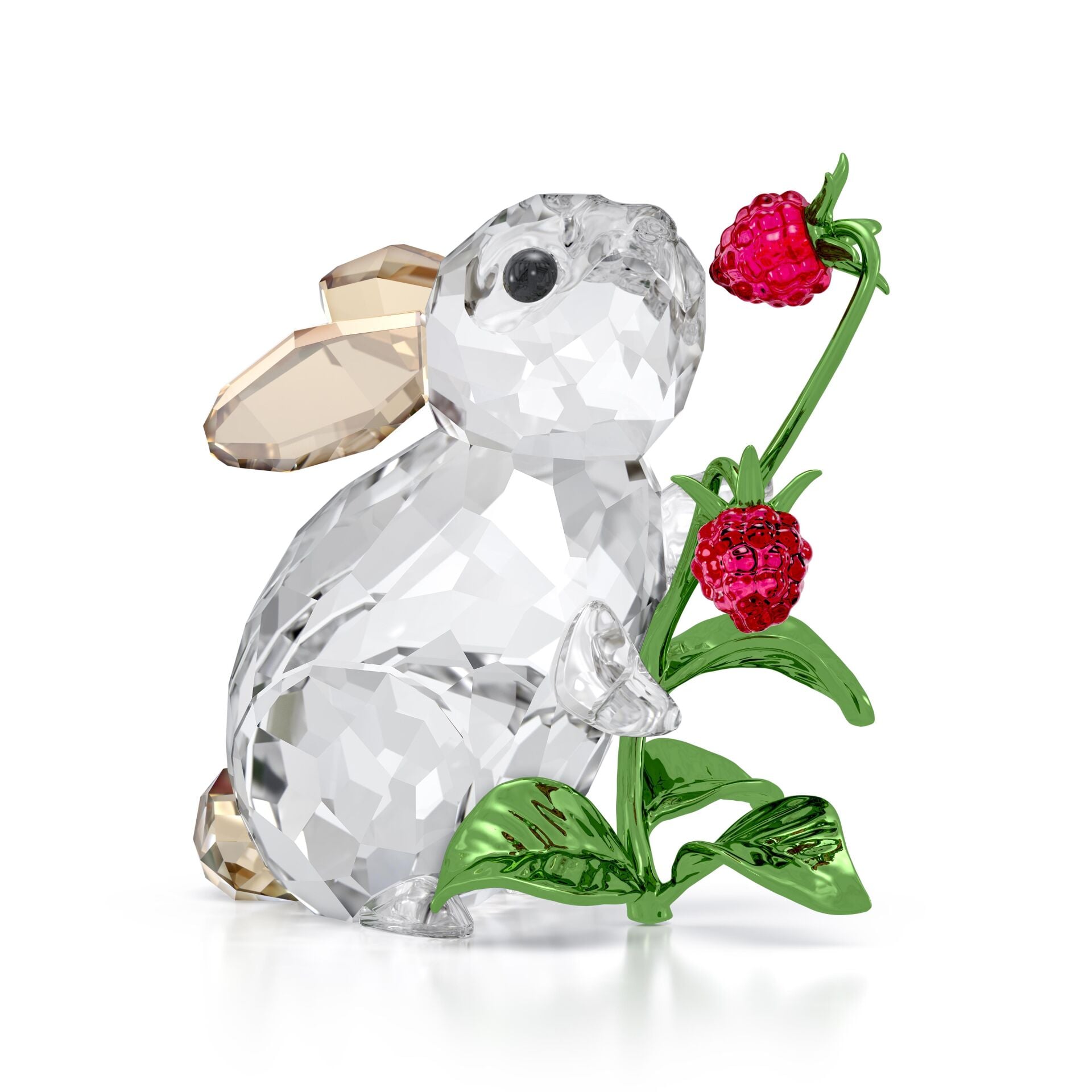 5702437 Swarovski Biblo Idyllıa:Rabbıt And Raspberrıes