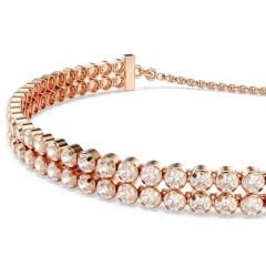 5224182 Swarovski Bilezik Subtle:Bracelet Db Czwh/Ros M