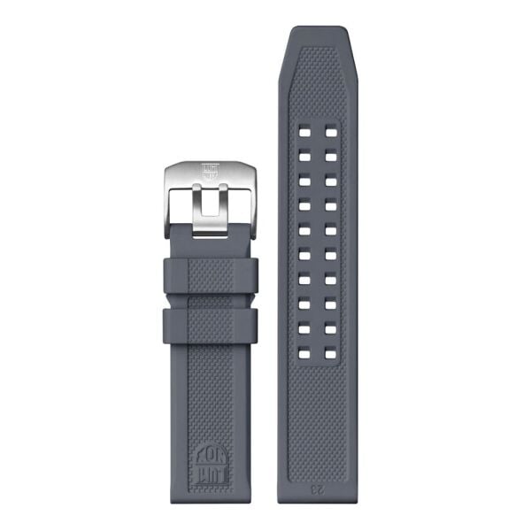 LUMINOX FPX.3050.81Q.K Gri 23 mm Kauçuk Kordon
