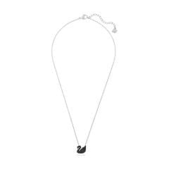 5347330 Swarovski Kolye İconic Swan:Pendant Sml Jet Hem/Rhs