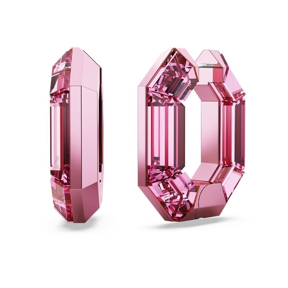 5680783 Swarovski Küpe Lucent:Pe Mn Hoop Rose/Oth 5680783