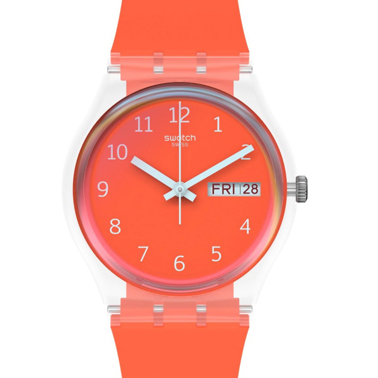 GE722 Swatch Gent Red Away Kadın Kol Saati