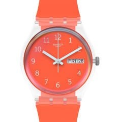 GE722 Swatch Gent Red Away Kadın Kol Saati