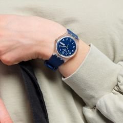 GE725 Swatch Gent Rinse Repeat Navy Kadın Kol Saati