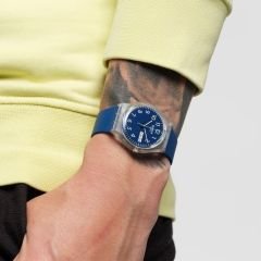 GE725 Swatch Gent Rinse Repeat Navy Kadın Kol Saati