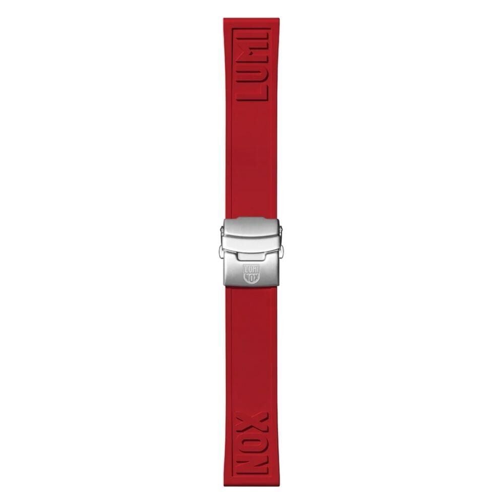 LUMINOX FPX.2406.31Q.K Kırmızı 24 mm NBR Kordon