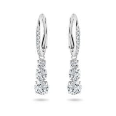5416155 Swarovski Küpe Attract Trilogy:Pe Rnd Czwh/Rhs