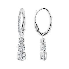5416155 Swarovski Küpe Attract Trilogy:Pe Rnd Czwh/Rhs