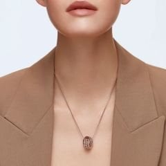 5419853 Swarovski Kolye Further:Pendant Double Czwh/Cry/Ros