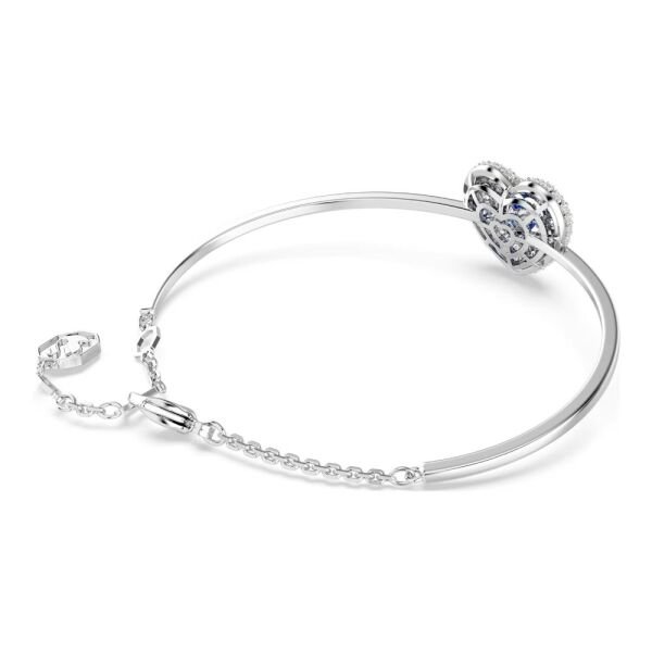 5680393 Swarovski Bilezik Hyperbola:Soft Hrt Blu/Rhs M 5680393