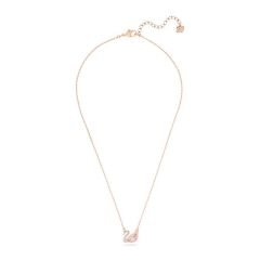 5469989 Swarovski Kolye Dazzling Swan:Necklace Czmo/Ros