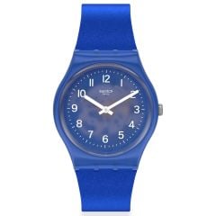 GL124 Swatch Gent Blurry Blue Kadın Kol Saati