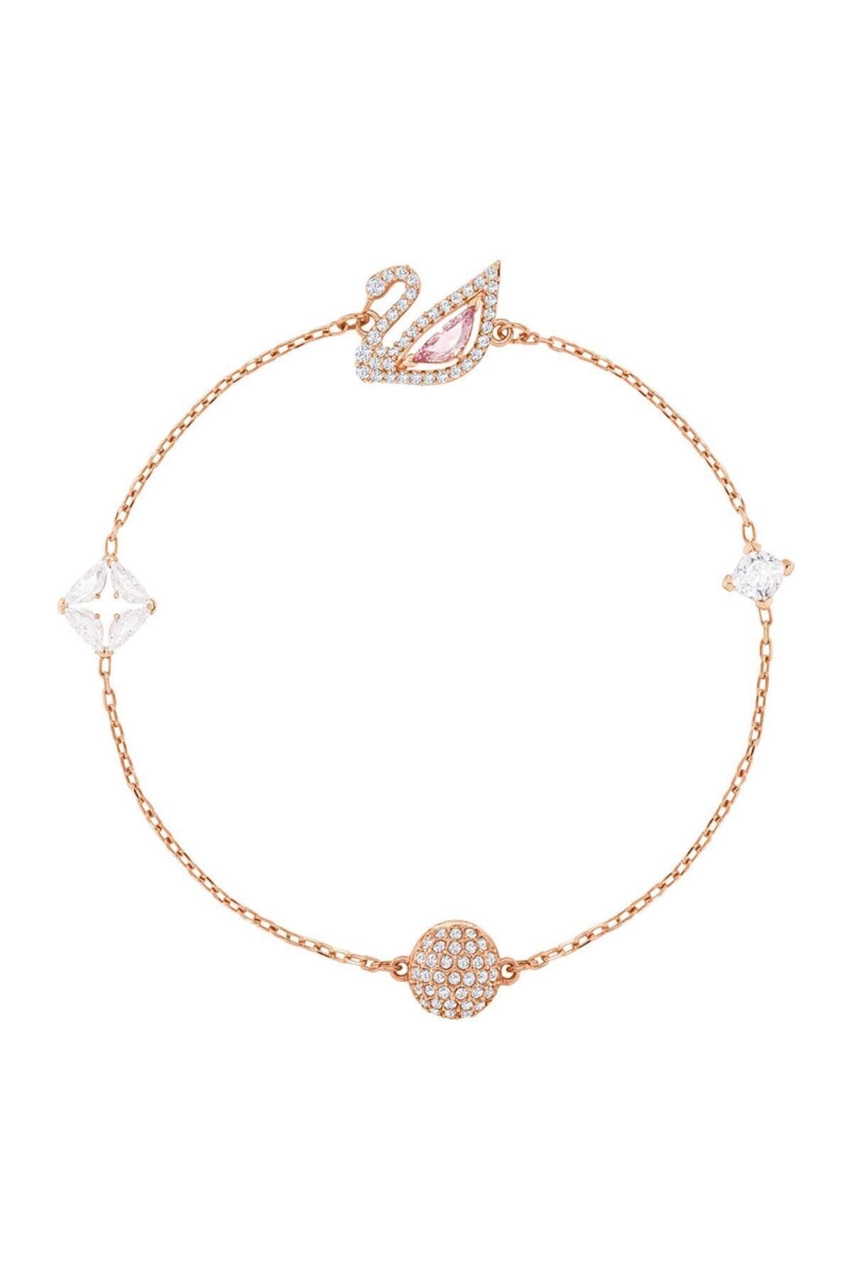 5472271 Swarovski Bilezik Dazzling Swan:Bracelet Czmo/Ros M