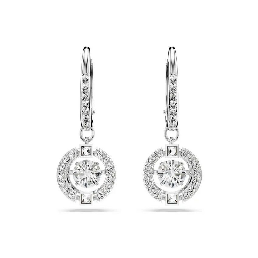 5504652 Swarovski Küpe Sparkling Dc-Pe Drop Czwh-Cry-Rhs 2.0