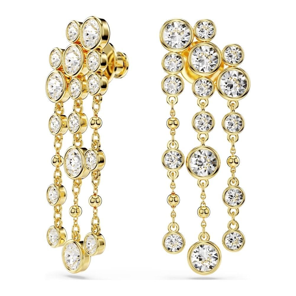 5680093 Swarovski Küpe Imber:Pe Chndl Cry/Gos 5680093