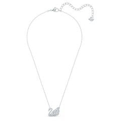 5514421 Swarovski Kolye Dancing Swan-Necklace Czwh-Rhs