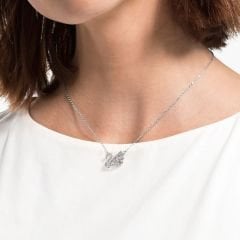 5514421 Swarovski Kolye Dancing Swan-Necklace Czwh-Rhs