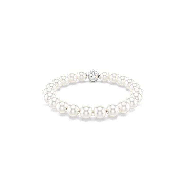 5747747 Swarovski Bilezik Matrıx:Bracelet Prl Magnet Whı/Rhs