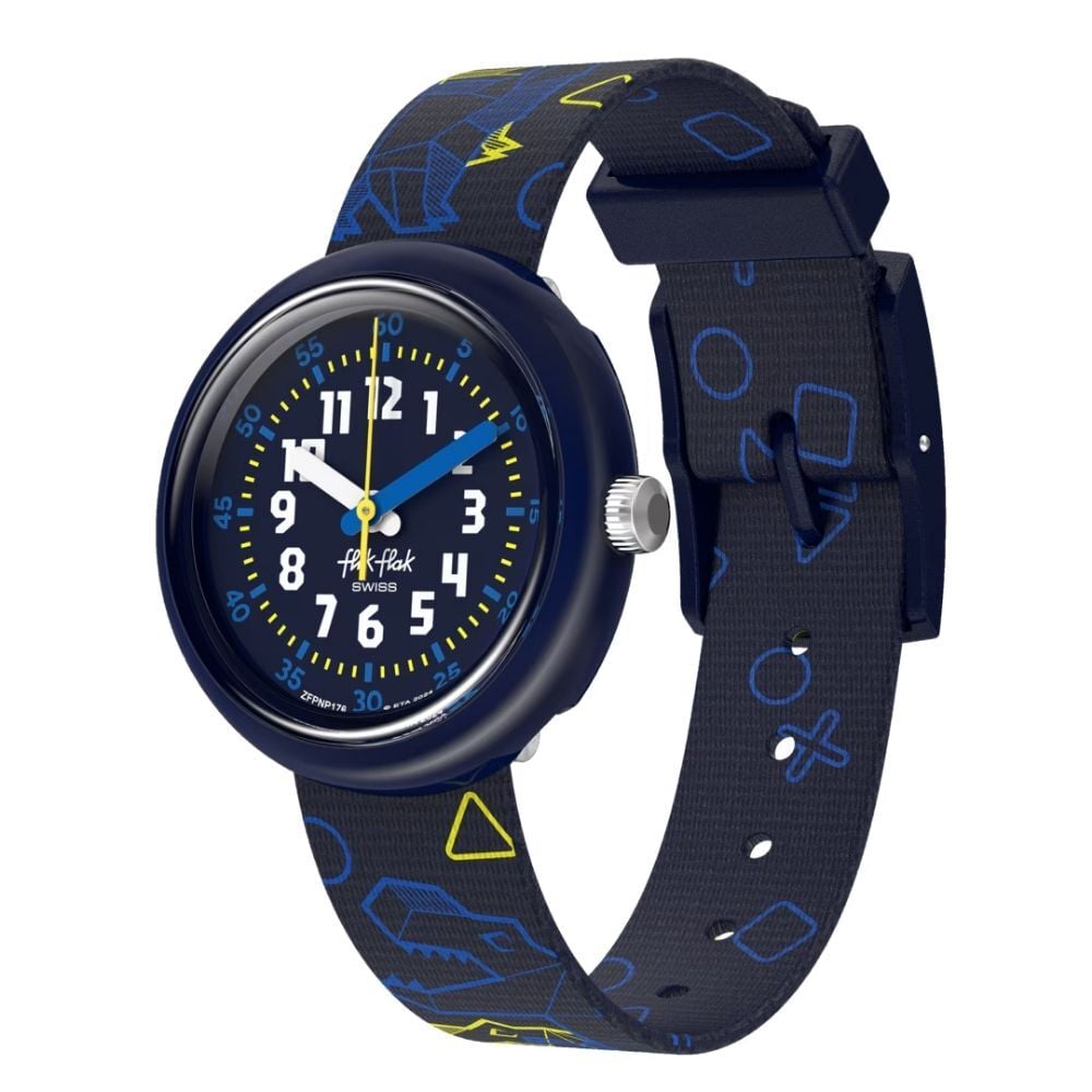 FPNP176 Flik Flak Dino Diver Çocuk Kol Saati