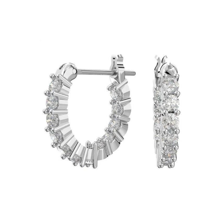 5562126 Swarovski Küpe Vıttore-Pe Mını Hoop Czwh-Rhs