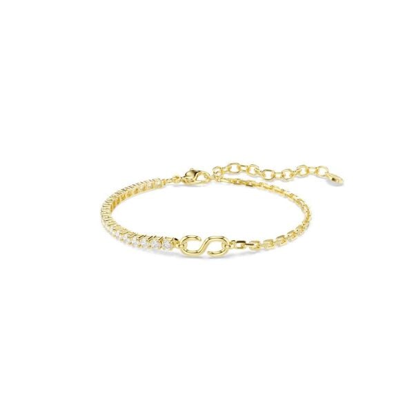 5753925 Swarovski Bilezik Matrıx:Bracelet Chaın Whı/Gos