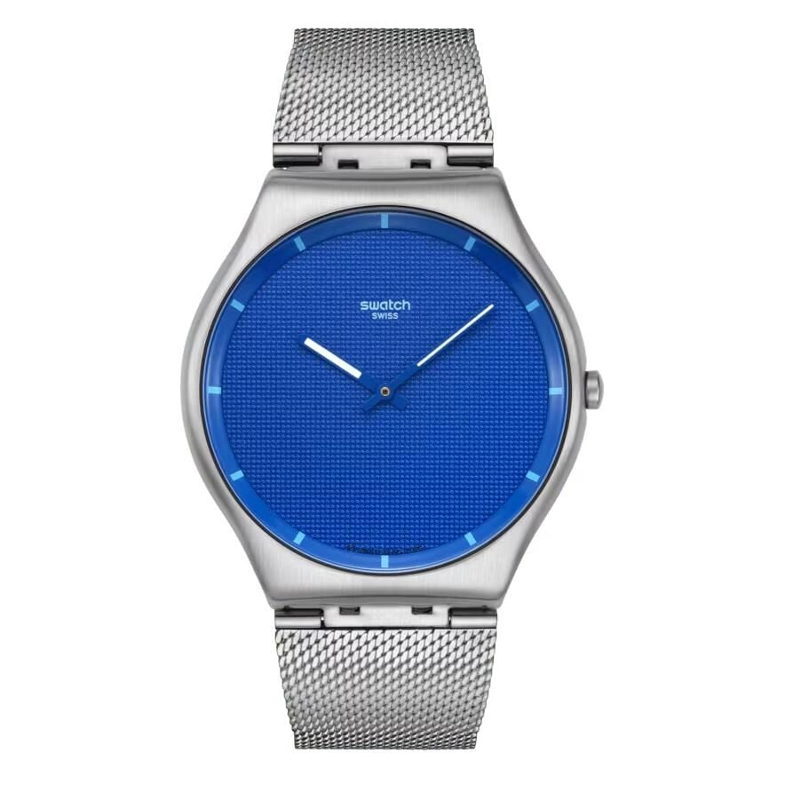 SS07S157M Swatch Shimmering Waters Unisex Kol Saati